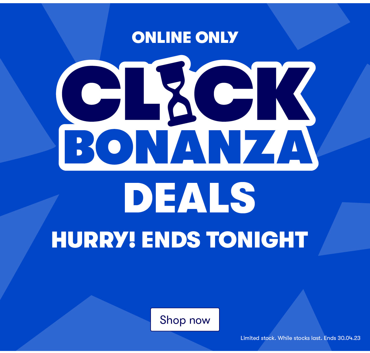 Click Bonanza Deals Shop now